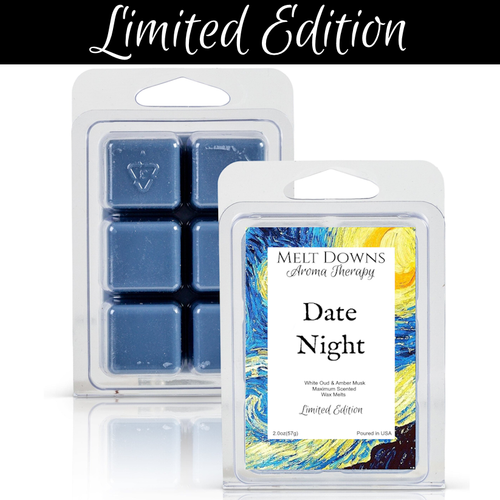 SOLD OUT - Date Night - LIMITED EDITON - Maximum Scented Wax Melt - White Oud & Amber Musk
