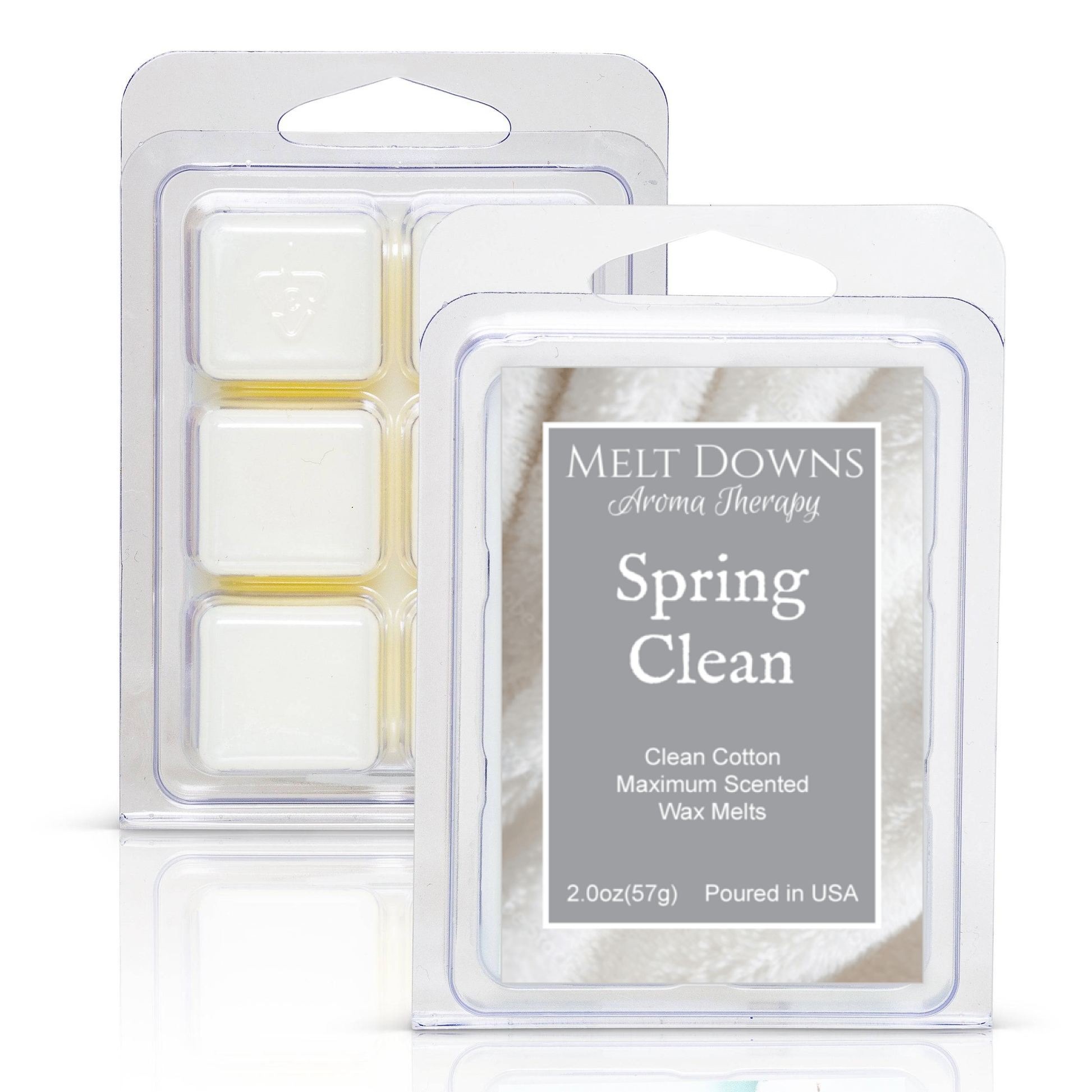 Spring Clean - Maximum Scented Wax Melt - Clean Cotton