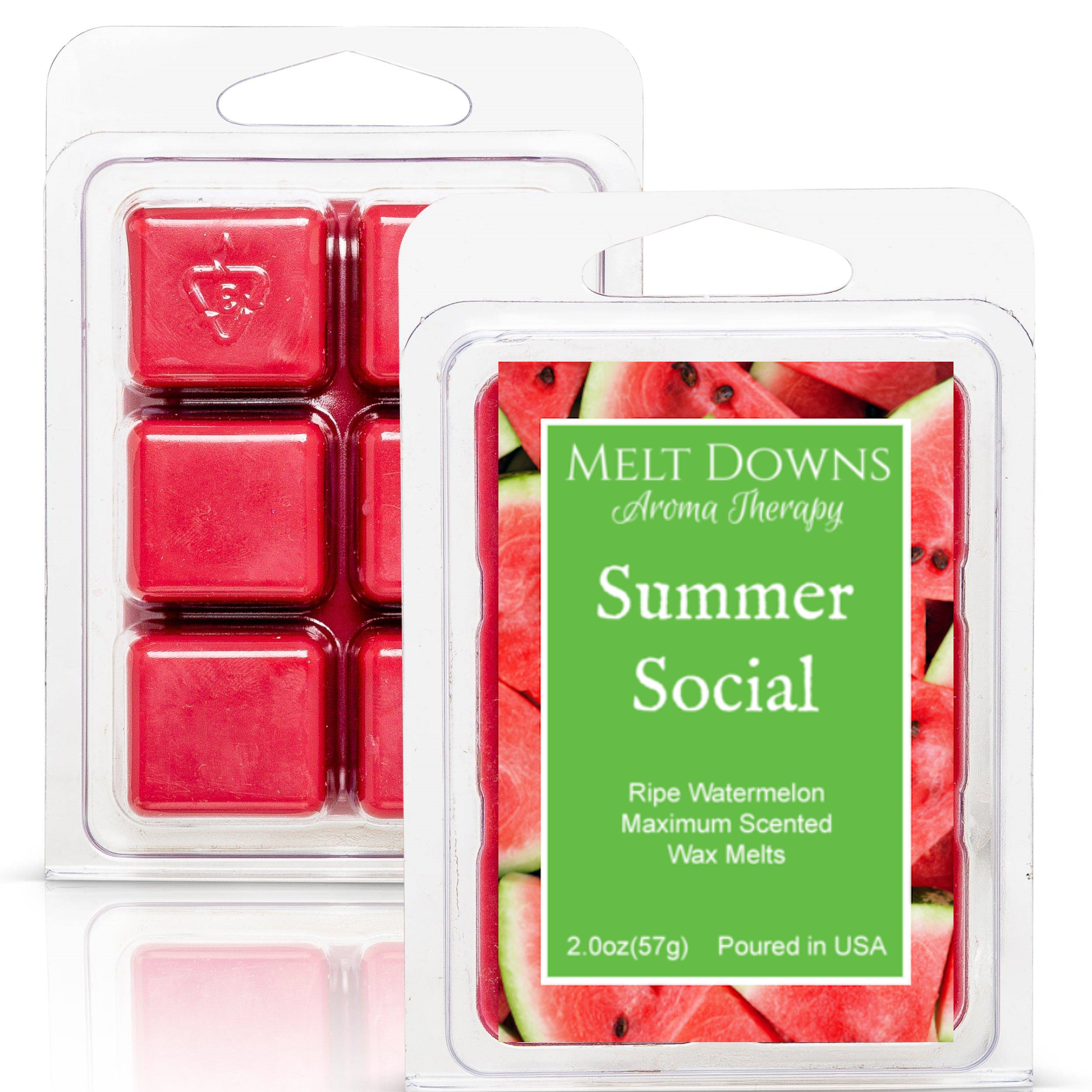 Summer Social - Maximum Scented Wax Melt - Ripe Watermelon