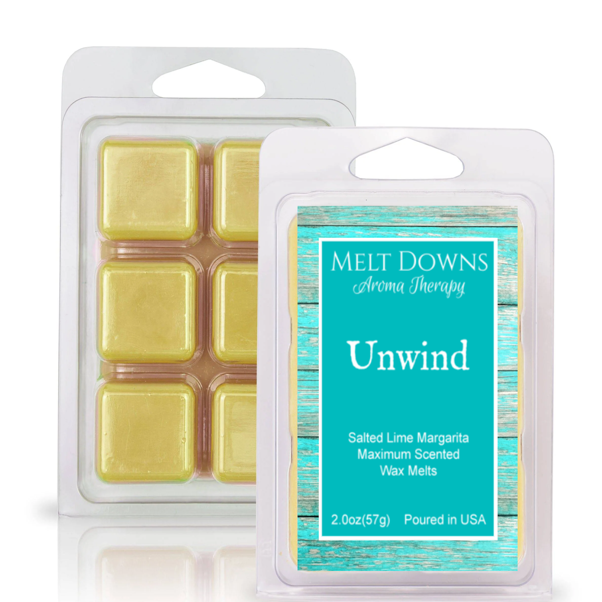 Unwind - Maximum Scented Wax Melt - Salted Lime Margarita
