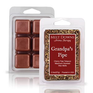 Grandpa's Pipe - Maximum Scented Wax Melt - Cherry Tobacco