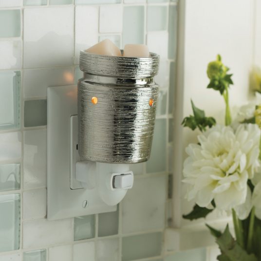 Free Gift - Brushed Chrome Pluggable Wax Warmer