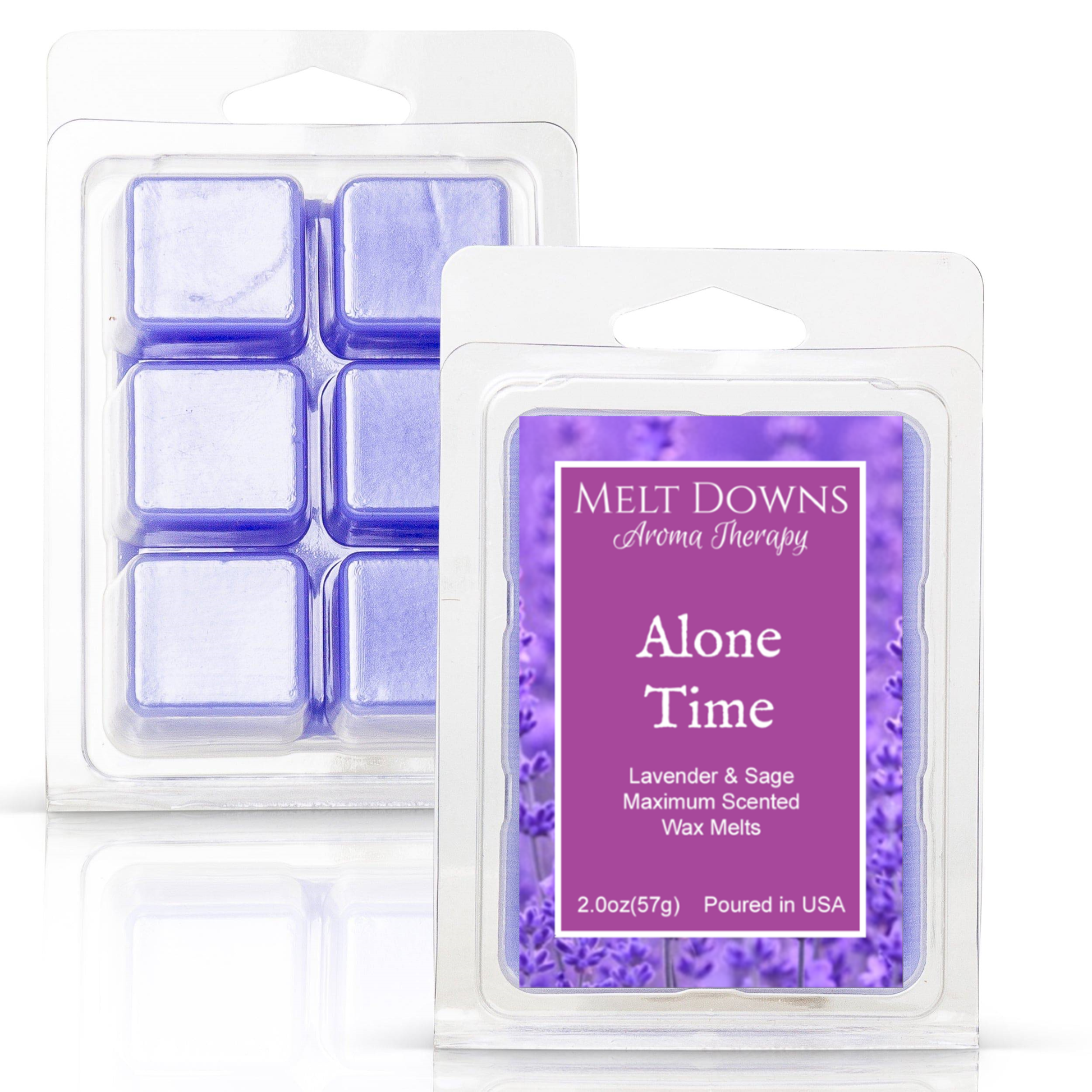Alone Time - Maximum Scented Wax Melt - Lavender & Sage – Melt Downs Alone Time - Maximum Scented Wax Melt - Lavender & Sage – Melt Downs