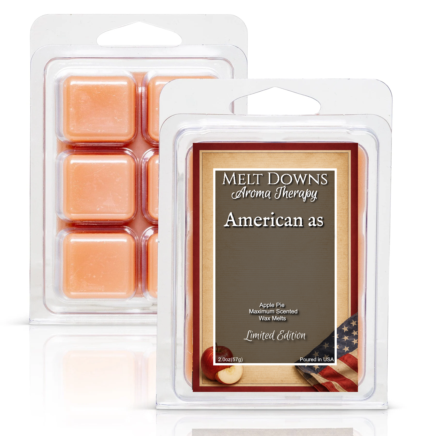 American as - Maximum Scented Wax Melt - Apple Pie