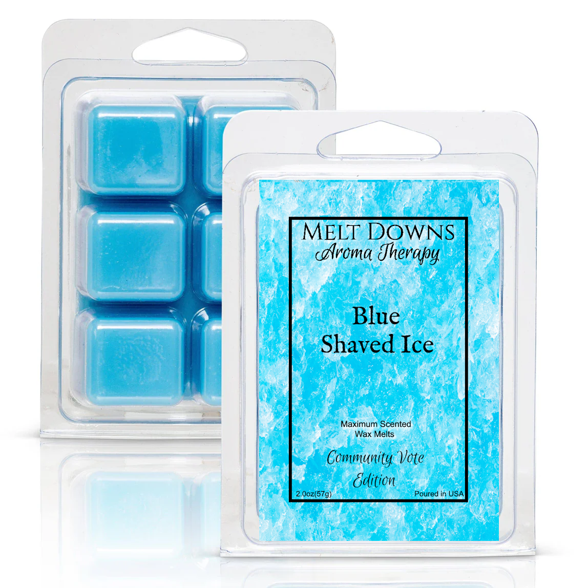 Blue Shaved Ice - Maximum Scented Wax Melt - Blue Shaved Ice