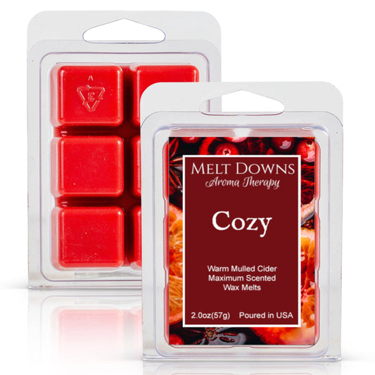 Cozy - Maximum Scented Wax Melt - Warm Mulled Cider