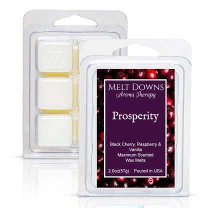 Prosperity - Maximum Scented Wax Melt - Black Cherry, Raspberry & Vanilla