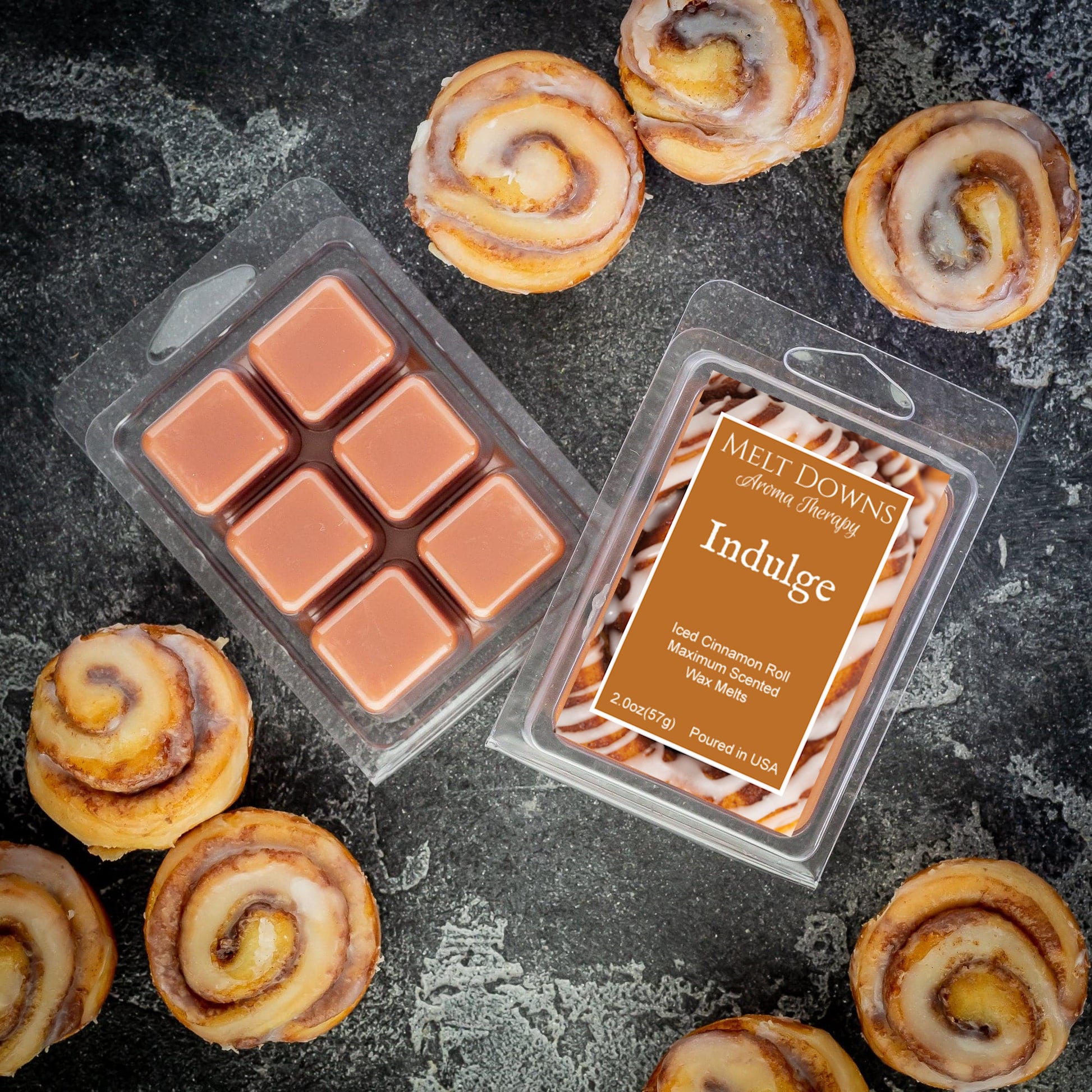 Indulge - Maximum Scented Wax Melt - Iced Cinnamon Roll
