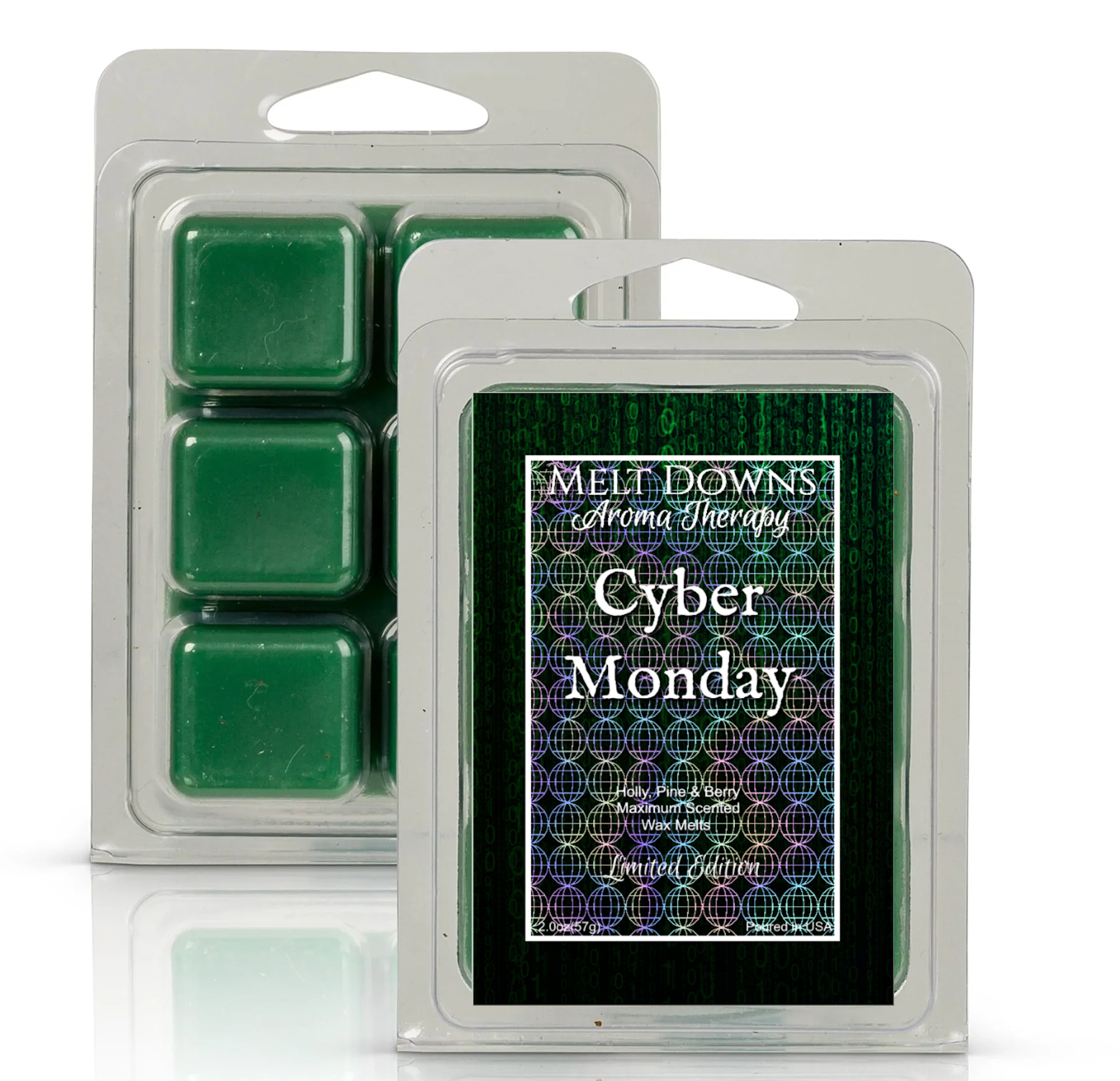 Cyber Monday - Maximum Scented Wax Melt - Holly, Pine & Berry (1 of 50)