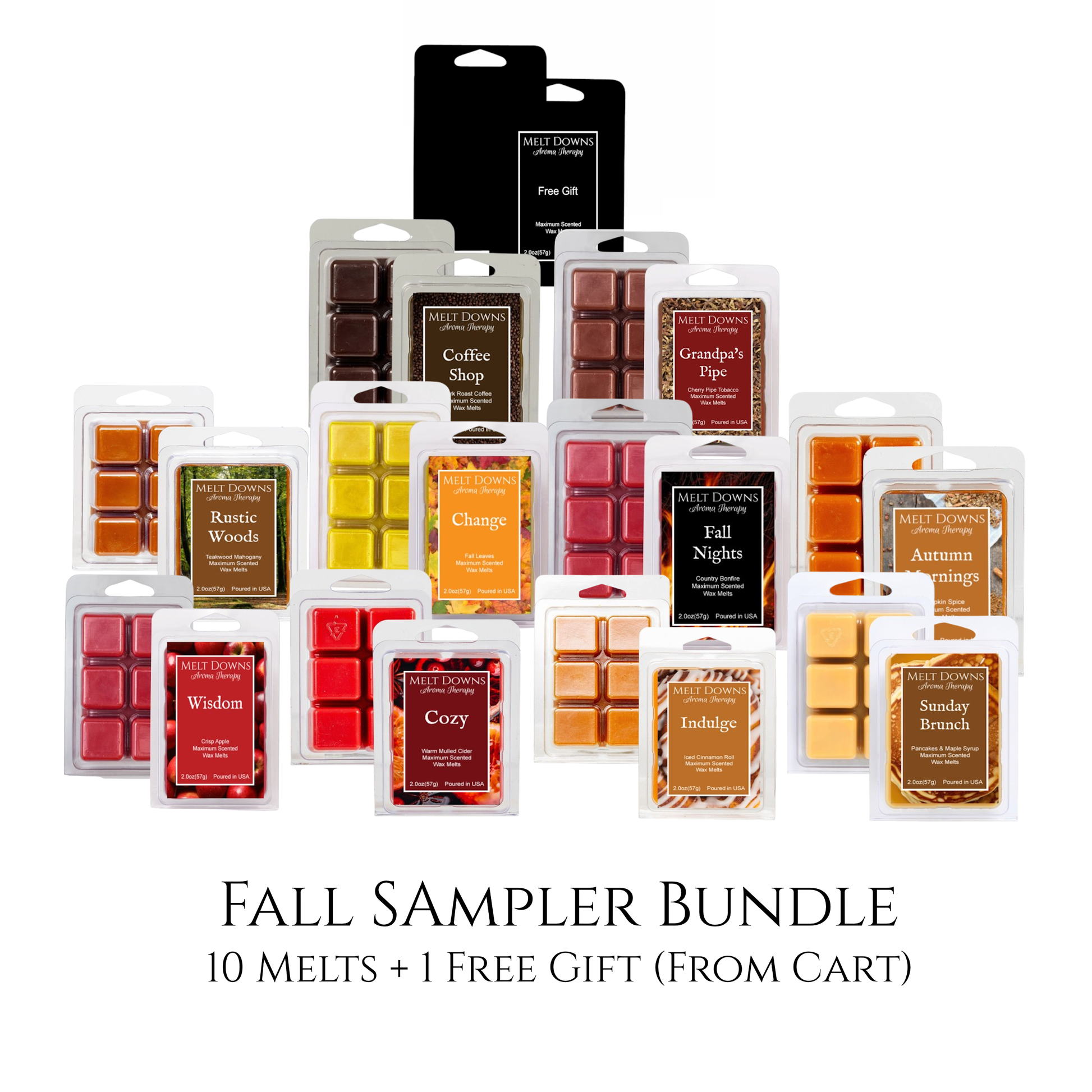 Fall Sampler Bundle - Maximum Scented Wax Melts