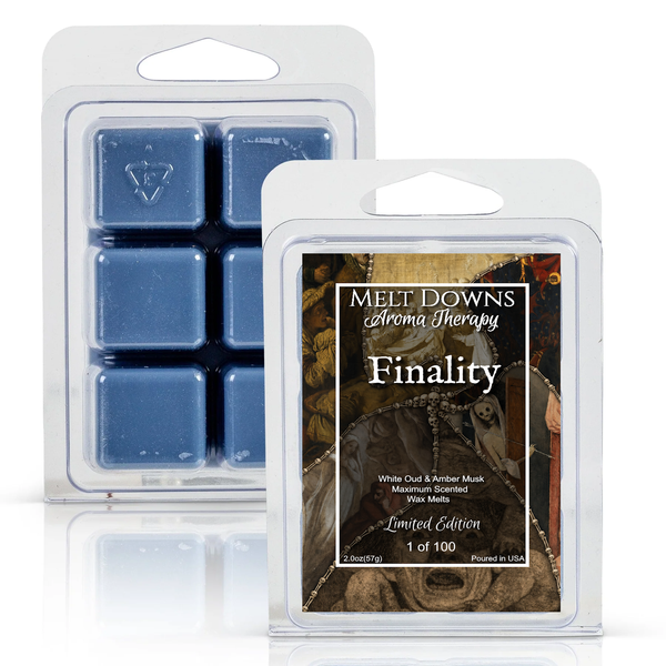 Finality  -LIMITED EDITION - Maximum Scented Wax Melt - White Oud & Amber Musk