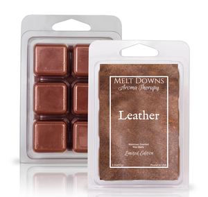 Leather- Maximum Scented Wax Melt - Leather Scented - March Limited Edition