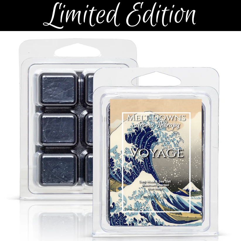 BIRTHDAY - Voyage - LIMITED EDITON - Maximum Scented Wax Melt - Dark Musk & Sea Salt