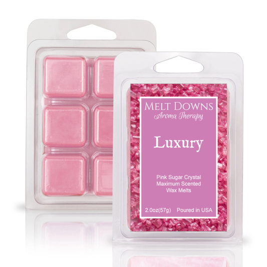 Luxury - Maximum Scented Wax Melt - Pink Sugar Crystals