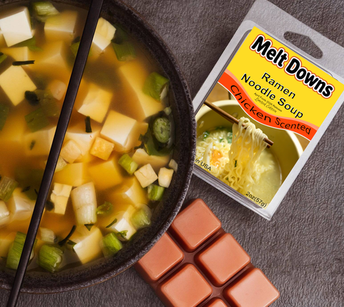 April Fools - Ramen Noodle Soup - LIMITED EDITON - Maximum Scented Wax Melt - Chicken Ramen Noodle Soup