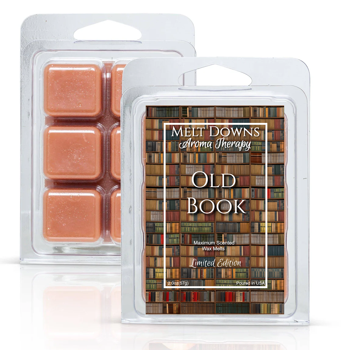 AVAILABLE NOW - Old Book - LIMITED EDITON - Maximum Scented Wax Melt - Old Book
