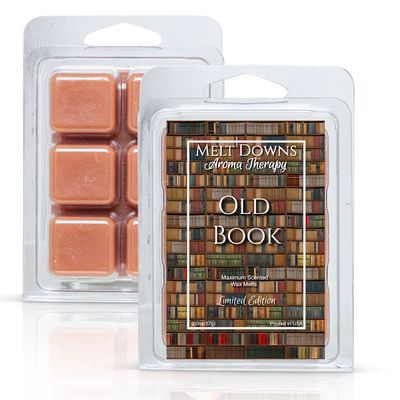 BLACK FRIDAY - Old Book - LIMITED EDITON - Maximum Scented Wax Melt - Old Book