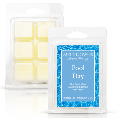 Pool day - Maximum Scented Wax Melt - Suntan Lotion