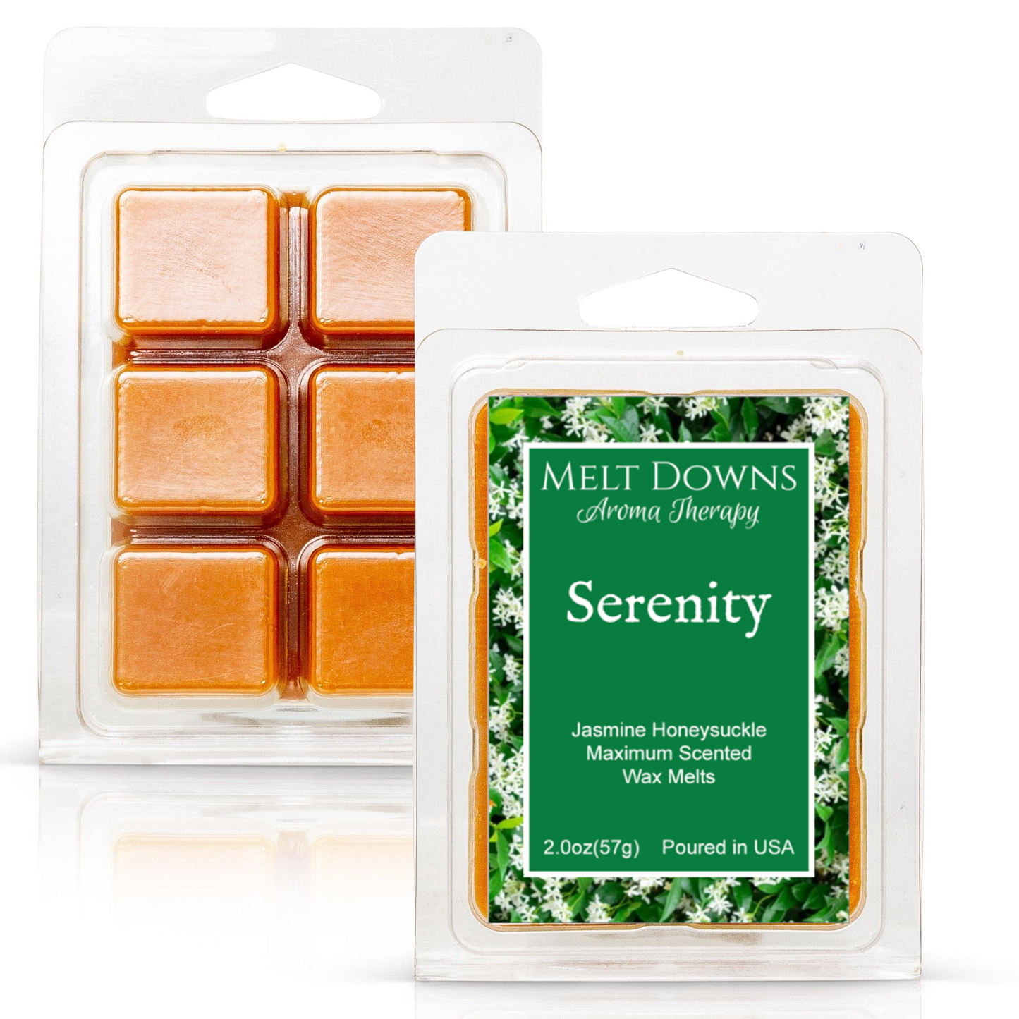 Serenity - Maximum Scented Wax Melt - Jasmine Honeysuckle