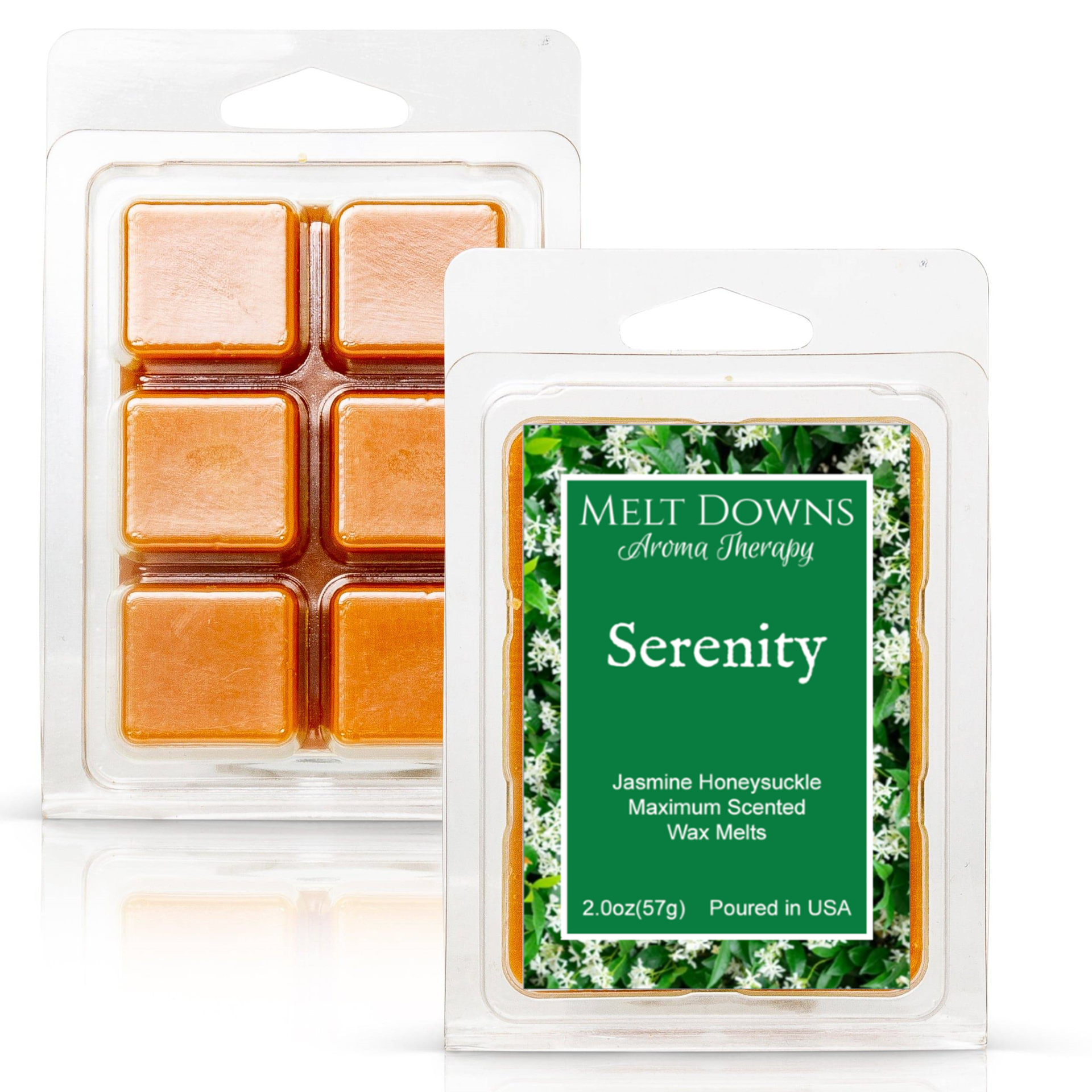 Serenity - Maximum Scented Wax Melt - Jasmine Honeysuckle – Melt Downs