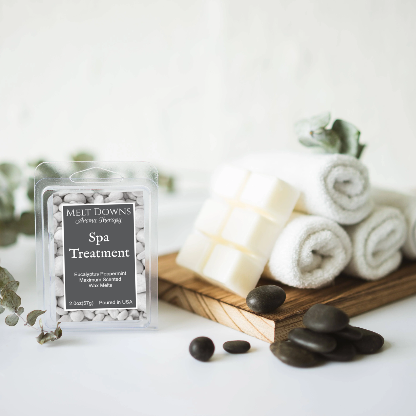 Spa Treatment - Maximum Scented Wax Melt - Eucalyptus Peppermint