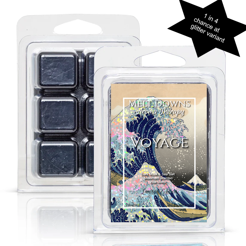 BIRTHDAY - Voyage - LIMITED EDITON - Maximum Scented Wax Melt - Dark Musk & Sea Salt