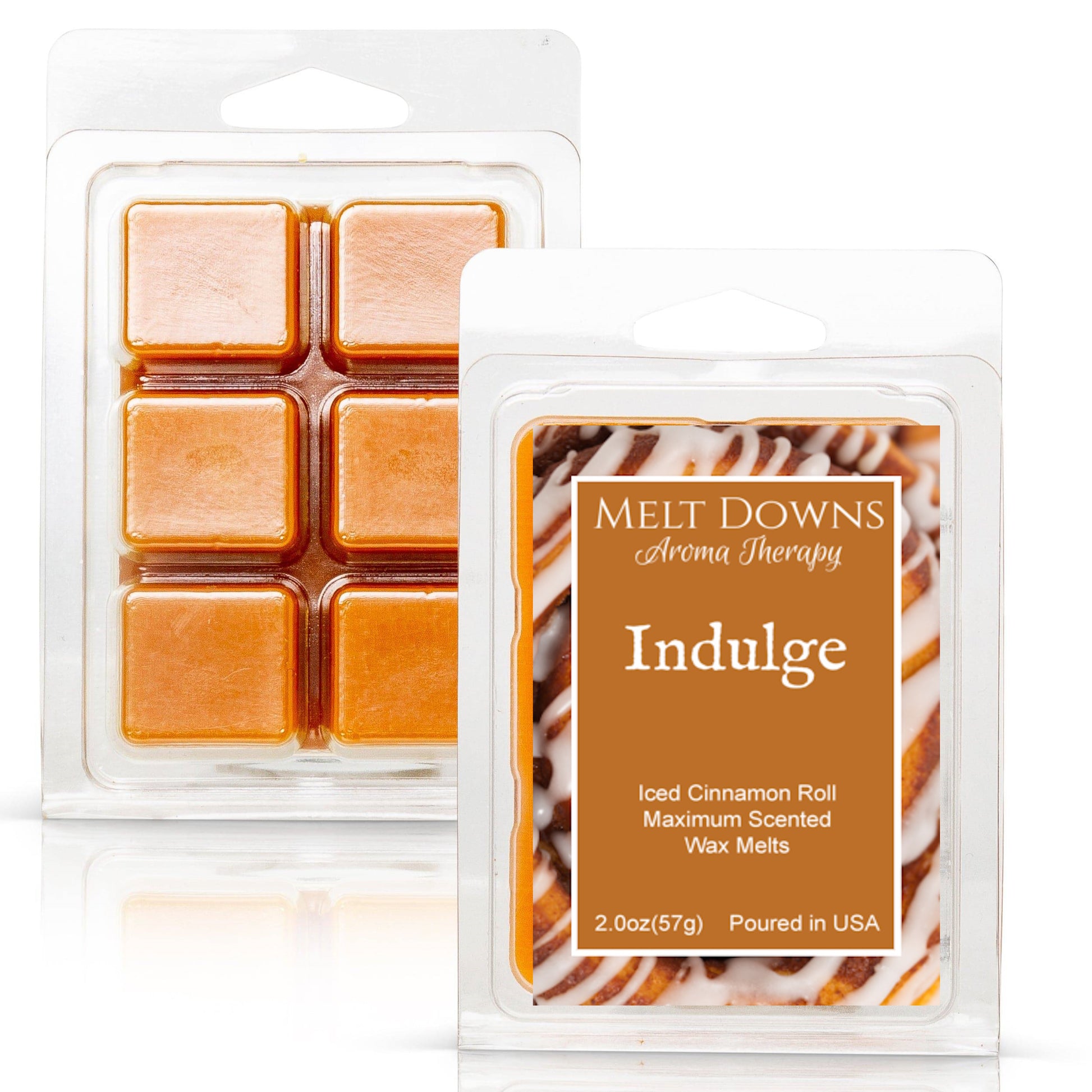 Indulge - Maximum Scented Wax Melt - Iced Cinnamon Roll