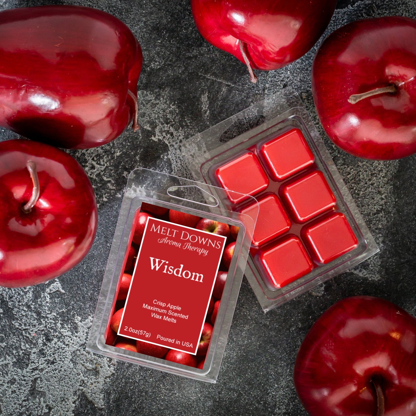 Wisdom - Maximum Scented Wax Melt - Crisp Apple