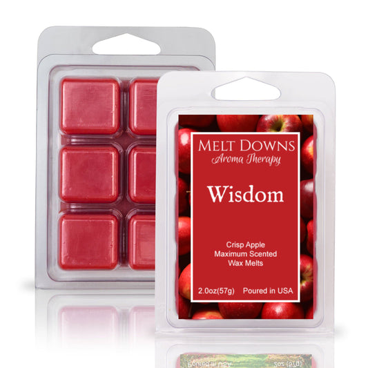 Wisdom - Maximum Scented Wax Melt - Crisp Apple